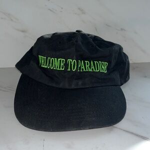 Cynthia rowley welcome to paradise green hat